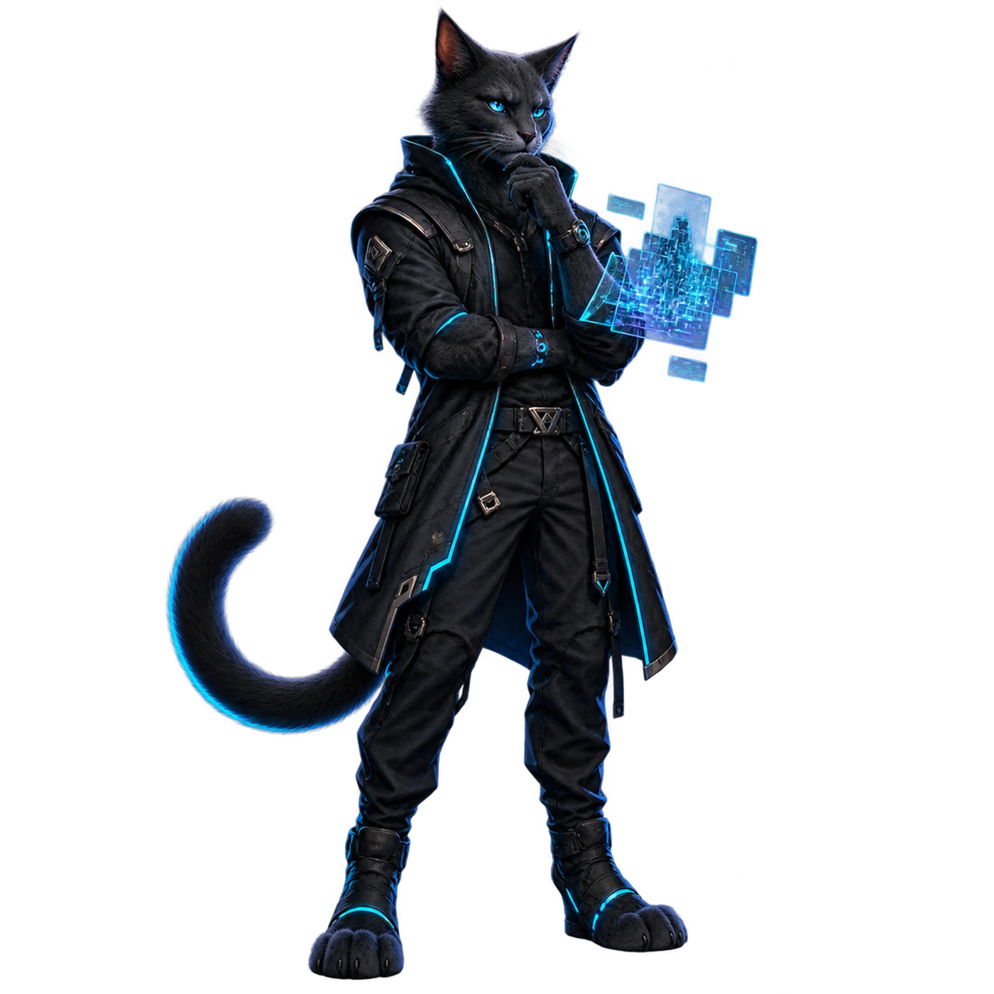 Code-lit feline agent