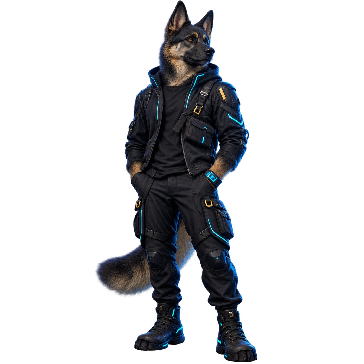 Code-lit canine agent